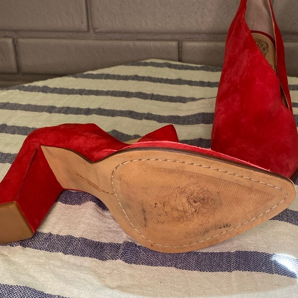 Vince Camuto high heeled mule booties - Picture 6 of 6